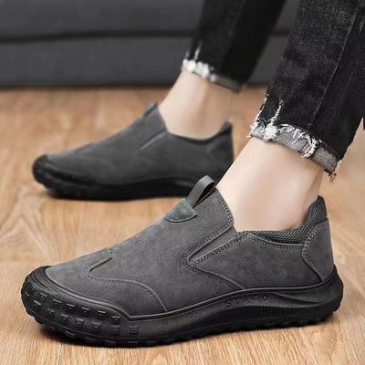 Herren Outdoor Low Cut Anti-Rutsch-, Abriebfeste und Wasserdichte Schuhe, Lässige und Atmungsaktive Arbeitsschuhe