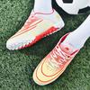 Foreign trade low-top football shoes men's and women's AG long nails TF broken nails artificial grass training shoes for primary and secondary school