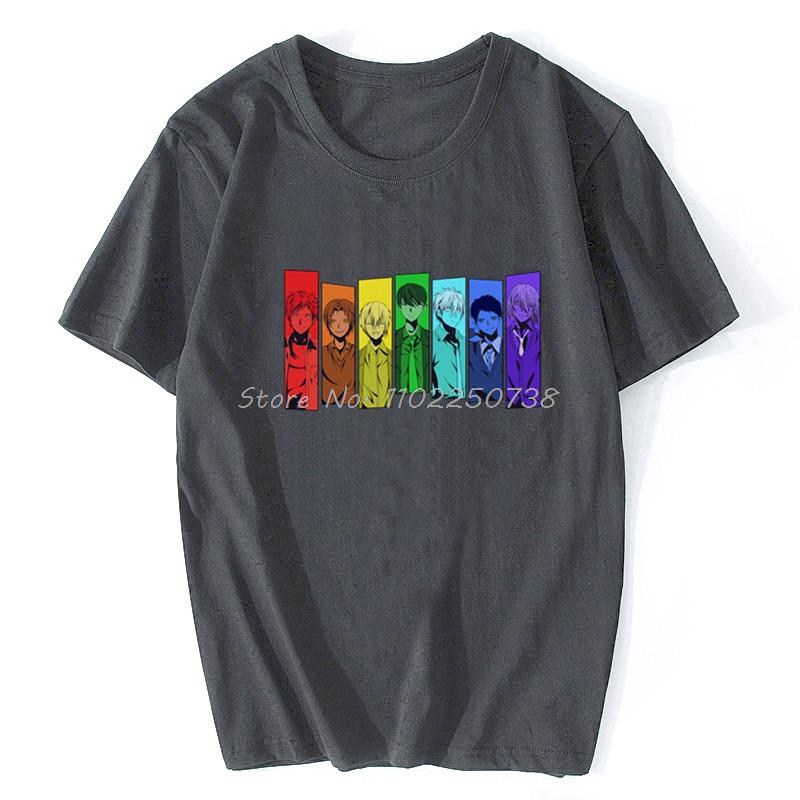 Japan  Anime Kuroko No Basket Funny Print T Shirt Men Harajuku Manga Summer Tops Causal Basketball Cartoon Tee Anime Shirt