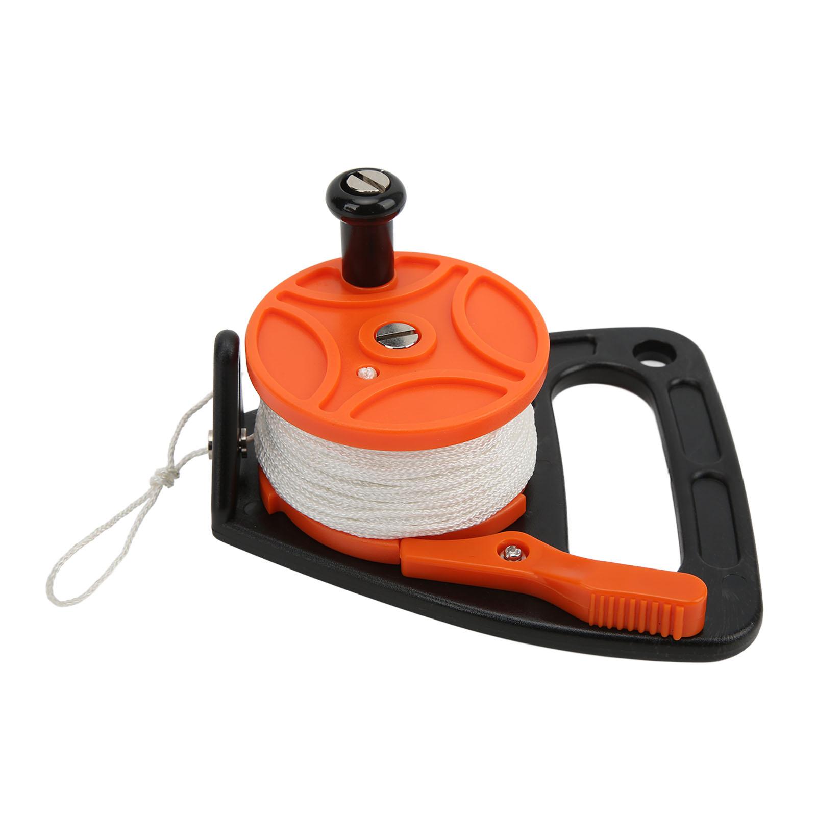 150ft   Diving Reel Spool with Thumb Stopper for   Underwater Diving Snorkeling