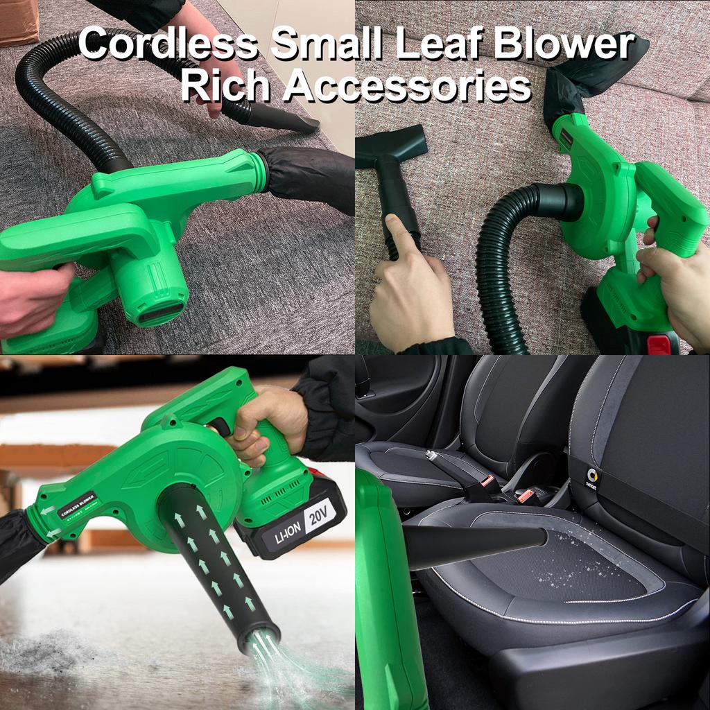 20V Cordless Electric Blower Powerful Leaf Cleaner with Battery Power Drop Shipping for EU