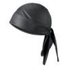 Schnelltrocknendes PU Durag Hip Hop Piraten Bandana Hut Mode Turban Hijab Biker