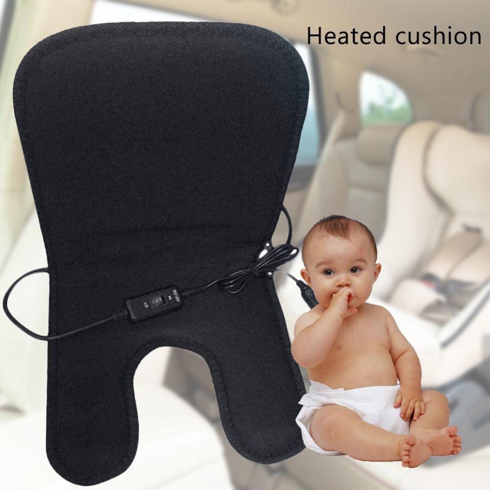 Safety Heating Warmer Car Seat Trolley Mattress Baby Seat Cushion Car Baby Seat Mat Heated Cover