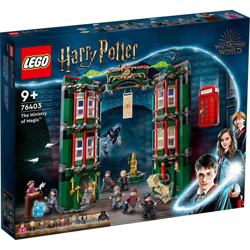 LEGO Harry Potter Zaubereiministerium™ 76403 Spielzeug-Bauspielzeug, Fantasy-Geschenk für Jungen und Mädchen, ab 9 Jahren