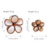 Retro Flower Clips High-end Shark Clips Half-tied Hair Clips Frellia Hair Clips Ponytail Clips