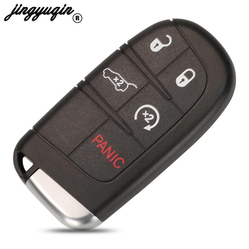 Jingyuqin M3N-40821302 Smart Card Remote Control Key 433MHz for Dodge Durango 2015-2022 Fob ID46 PCF7953 Chip 2/3/4/5 Buttons