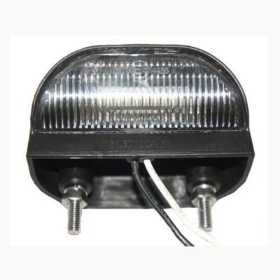 Lâmpada de luz de placa de licença traseira LED 12V 24V carro caminhão reboque bicicleta E4