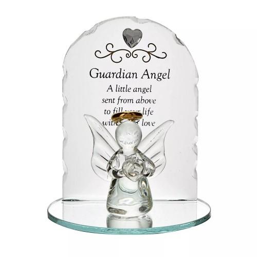 Celebrations Thoughts Of You Guardian Angel Plaque
