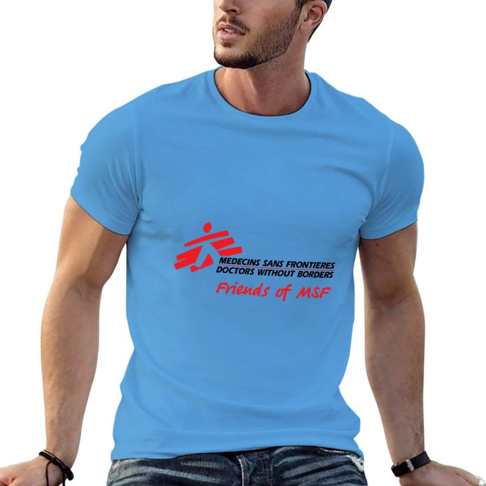 

New Doctors Without Borders, Classic Guys Unisex, Retro Graphic, Trending, Hot Search T-Shirt man clothes t shirts for men pack S
