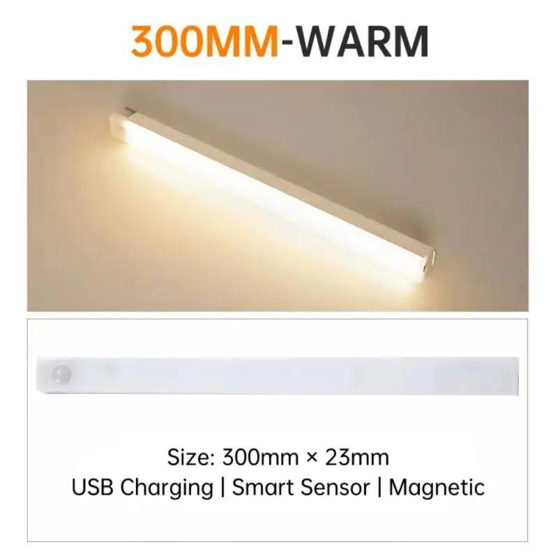 Bil Interiør Lys Strip Bar Lampe for Van Bus Caravan Type-C Lading Led Bagasjerom Lys Trådløs Bevegelsessensor Lys