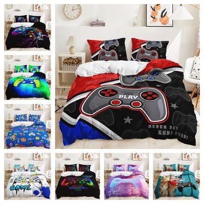 Dreiteiliges Gamepad Bettbezug Bettwäscheset Kinderzimmer