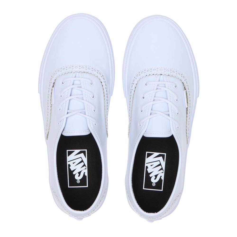 Vans Authentic White White V44cf Mdln White White