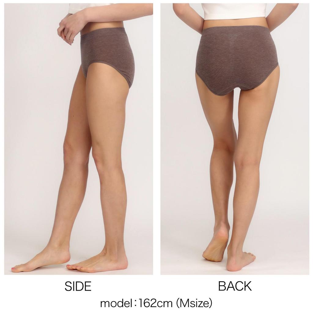 Underwear Ultimate Comfort Dream Shape Shorts Seamless Regular CICA LL Heather 572 [Airin] Women's - - Sides, Length, Molded, Processed, Size, Gray,