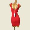 American Brand Sexy Beauty Back Suspender Skirt Fashion Wind Thread High Elastic Silm Bodycon Dress Export Knitting Dress
