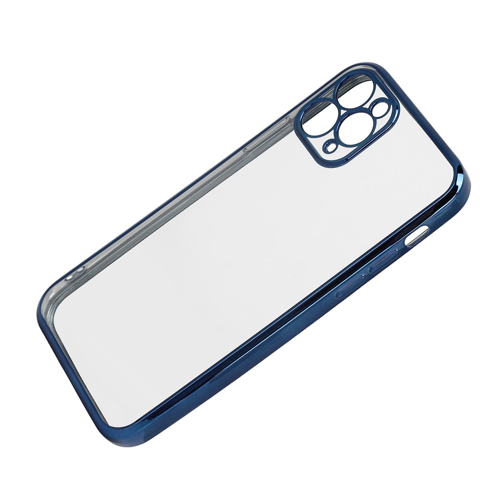 Чехлы для мобильных телефонов SULADA, гальванизированный чехол TPU для всего корпуса iPhone 11Pro, синий