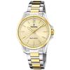 Montre Femme FESTINA - Acier Bicolore Etanche - Energie Solaire - Verre Mineral
