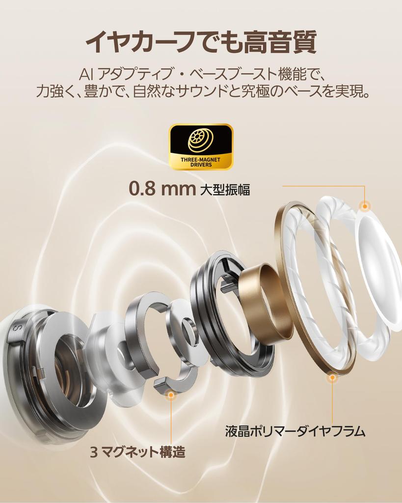 Baseus Bowie MC1 Ear Cuff Wireless Earphones Open Ear to 40 Hours Playback Bluetooth Bass Boost Function IP57 Waterproof Dedicated App High Volume