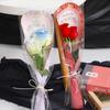 10Pcs Transparent Rose Packaging Bags Flower Bouquet Plastic Bag Bouquet Wrapping Paper Valentine'S Day Wedding Decor