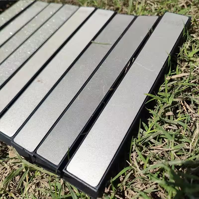 Zmart 80-3000 Körnung Diamant-Wetzsteine, 10-teiliges Set, Mehrzweck-Outdoor-Schärfer, Festwinkel-Schärfer und Korrekturstein