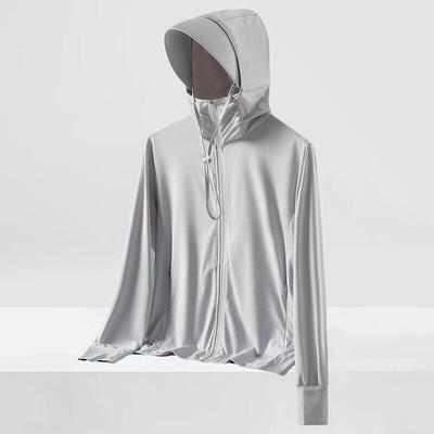 Tri-polar UPF50+ Summer Ice Silk Sun Protection Jacket