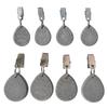4PCS hot-selling water drop tablecloth clip, tablecloth pendant, curtain fixing clip, large gram heavy windproof clip