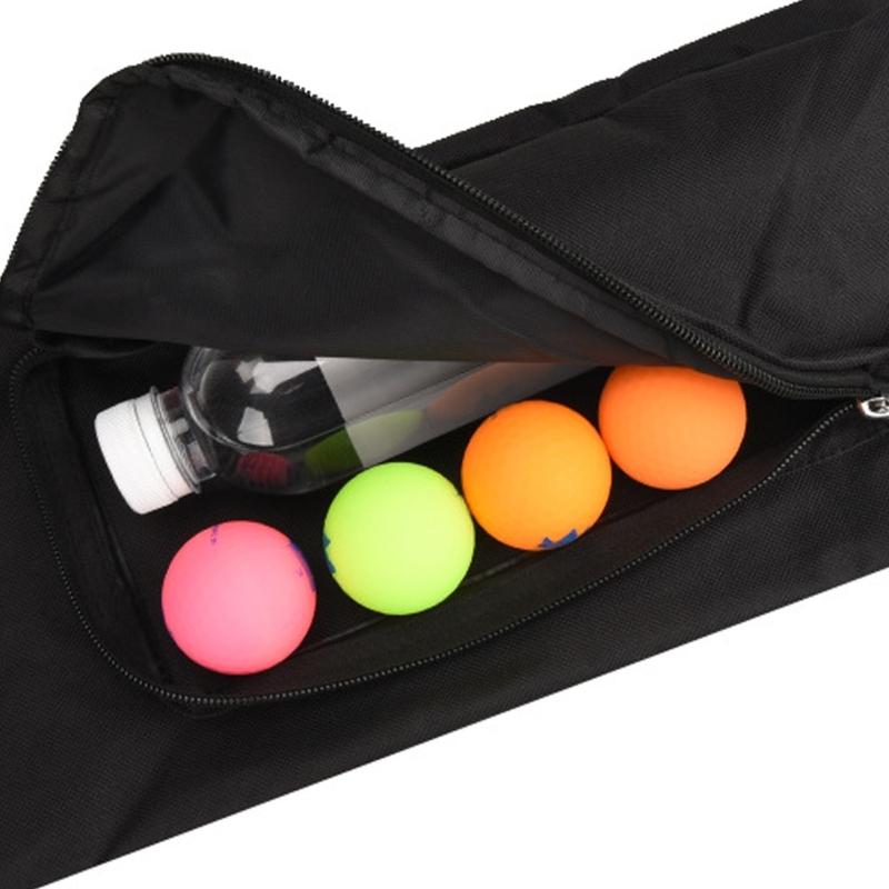 Premium Golf Bag Polyester Texture Golf Player Essential Bag with Multiple Storage Pockets for Clubs and Accessories