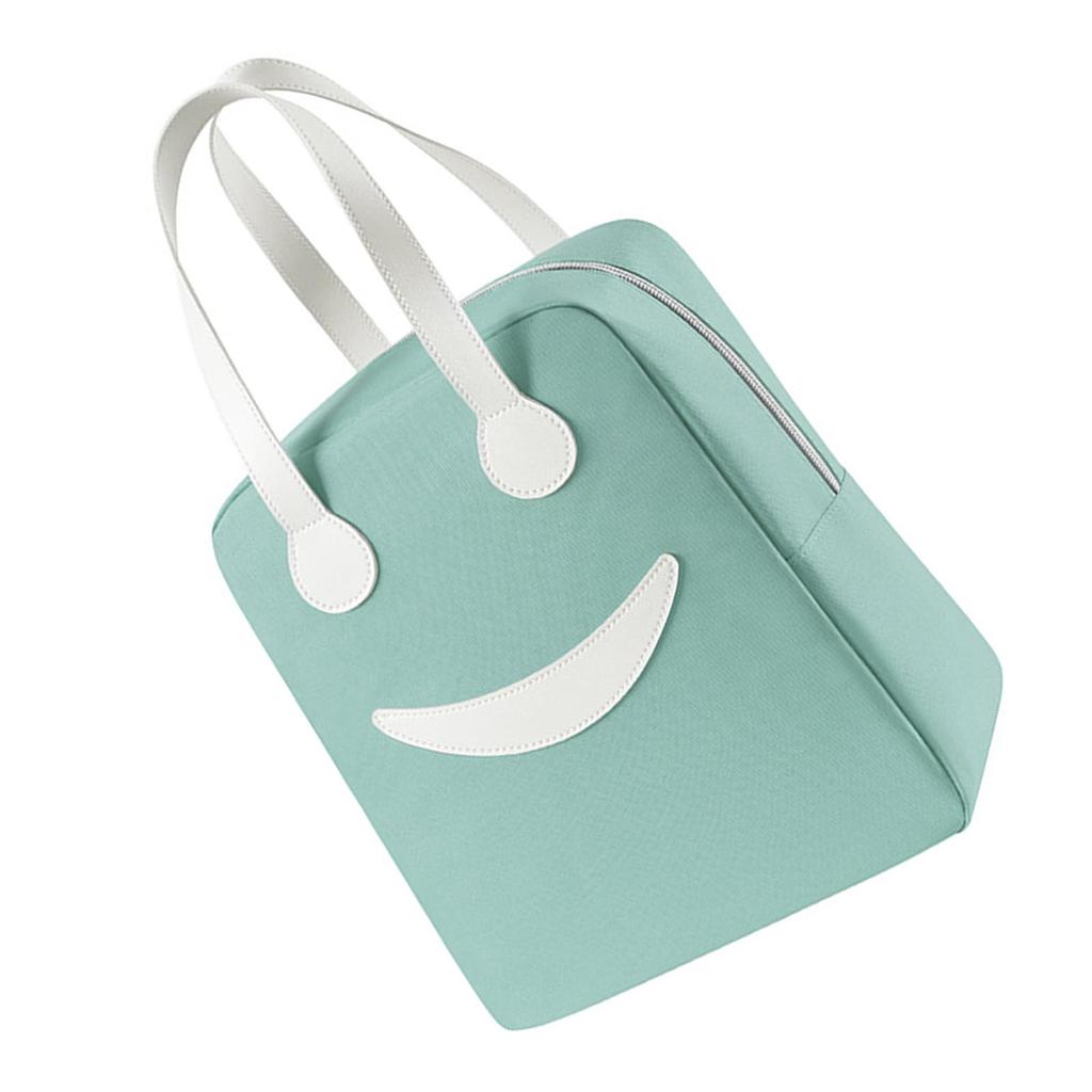 Lunch Bag Insulated Hand Carry Oxford Cloth Cute Large Capacity Lunch Box Bag for School  