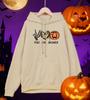 Heart Pumpkin Lantern Spider Web Printing Men Hoodie Fleece Casual Hoody Multicolor Loose Streetwear All-Match Pocket Pullovers