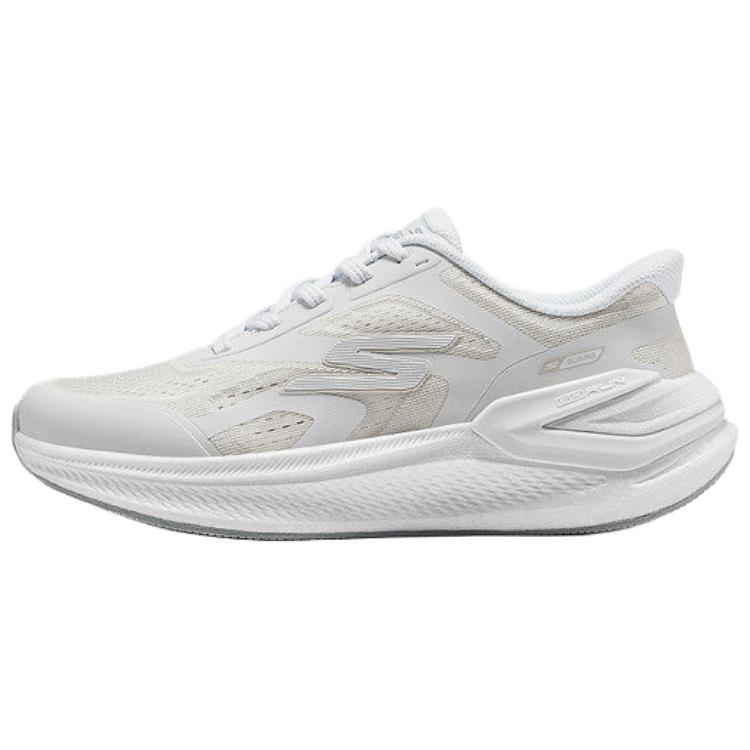 Skechers Go Series Comfortable Versatile Low-Top Running Shoes Women sneakers White Gray 129782-WGY 38