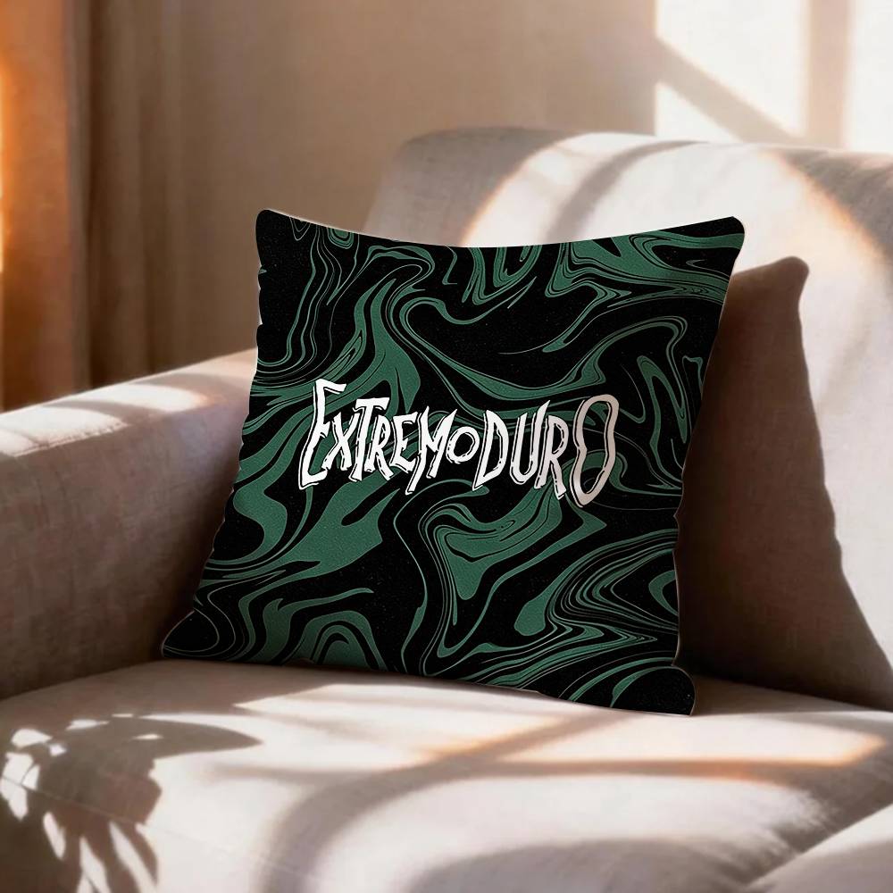 COOL Music EExtremoduro Selfadhesive Art Pillow Case Pattern Printed Pillowcase For Living Room Sofa Cushion Cover