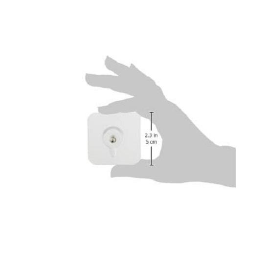 Heavy-Duty Adhesive Wall Nail Hooks | for Hanging Clothes, Hats, Keys, and More | Bathroom & Bedroom Hooks (Pack of 10)