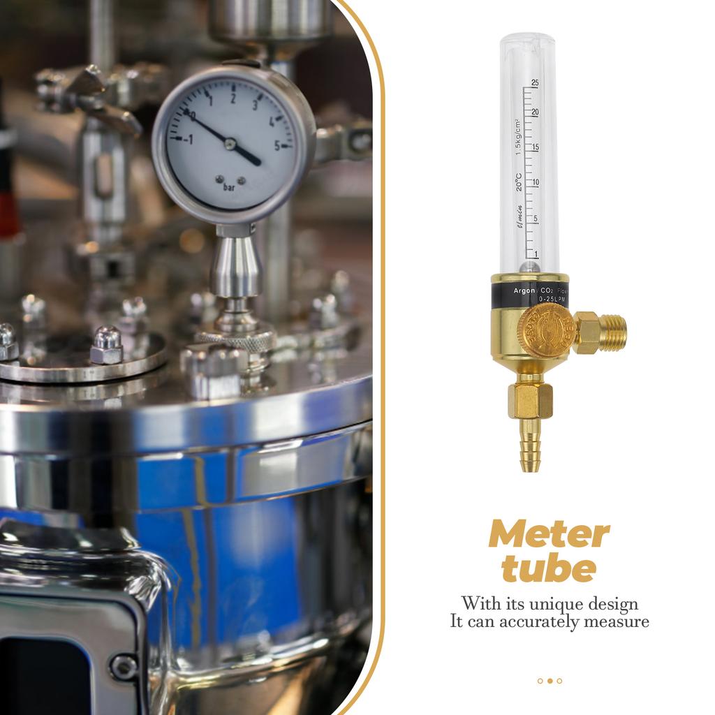 Flow Meter Argon Flow Meter Co2 Flow Meter Tube Carbon Dioxide Flowmeter Air Flow Meter Gas Flowmeter Measuring Device Flow Mete