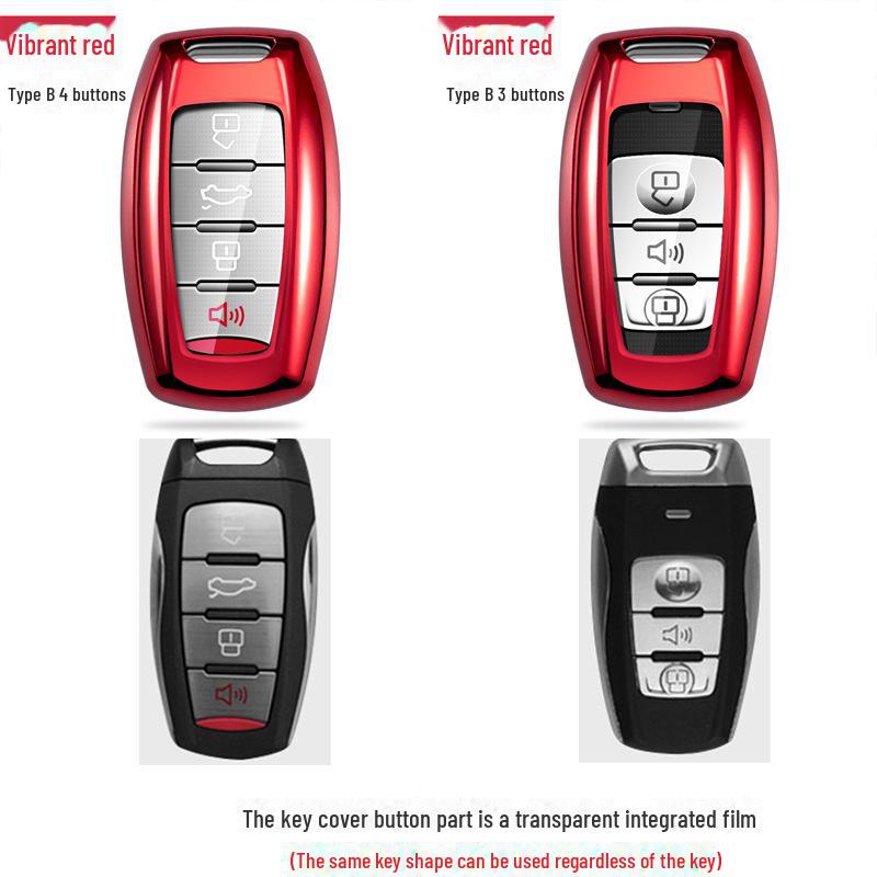 Great Wall Haval Key Cover for H6 Coupe, H2S, H4, H7, Big Dog, First Love, M6, F5, and F7 Models