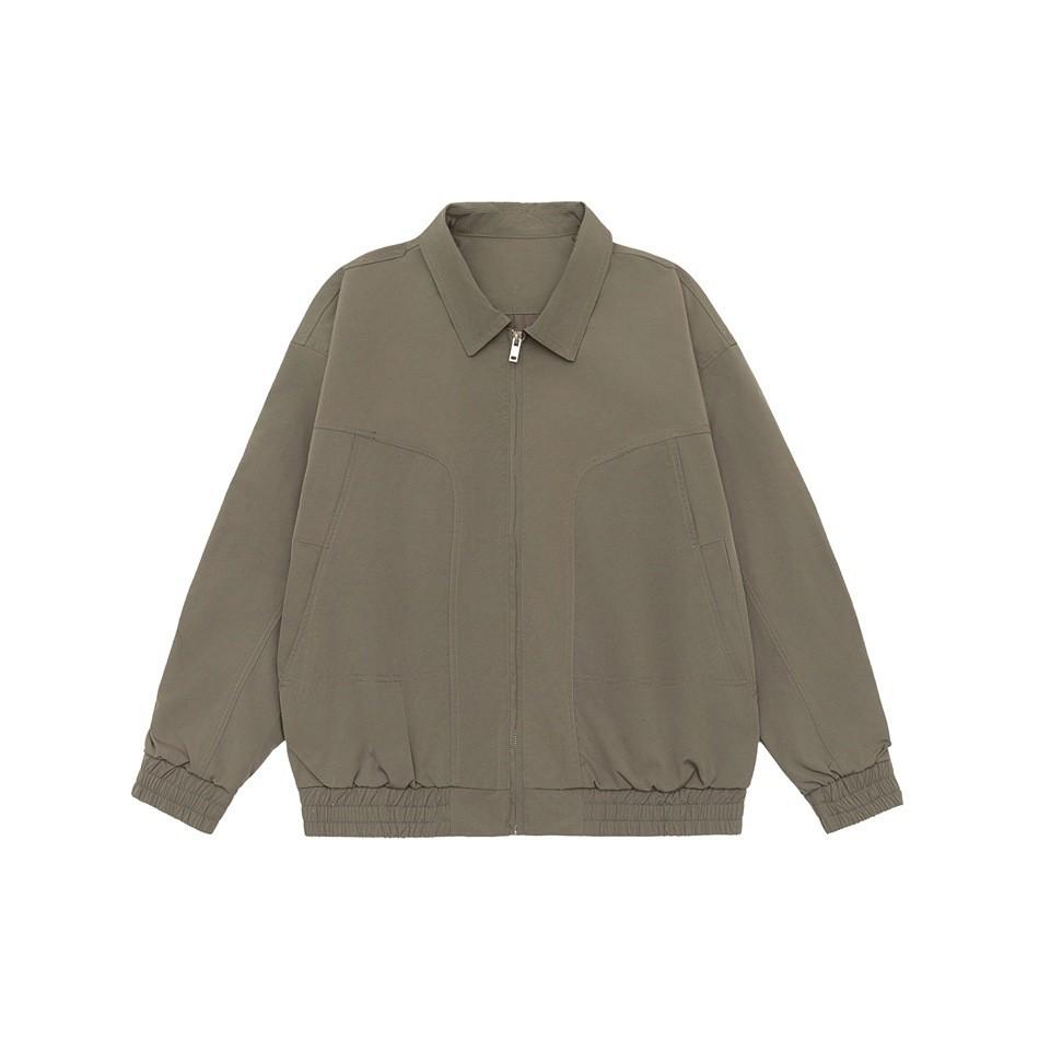 FLYCLAN Trendy Men's Lapel Coach Jacket - Casual Loose Fit (JK2509)