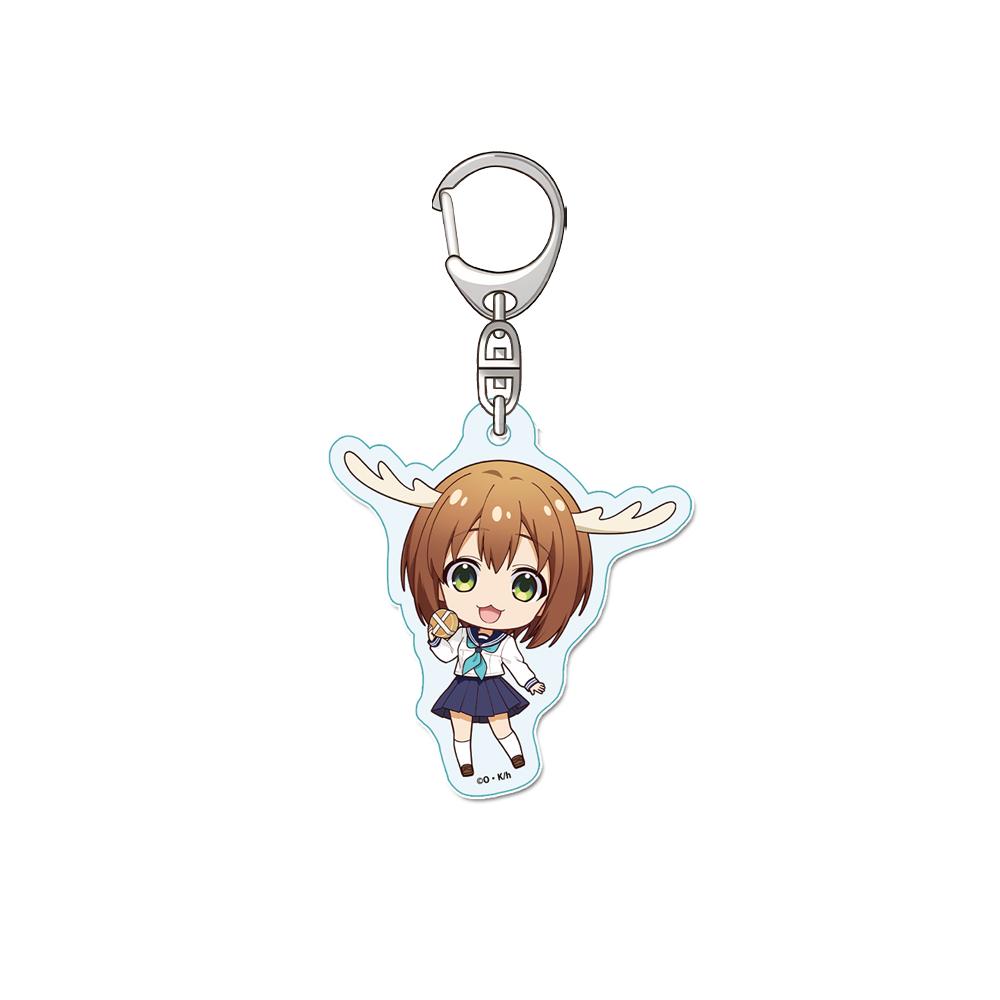 

My Deer Friend Nokotan Noko Shikanoko Torako Koshi Anko Koshi Meme Bashame Official HD Acrylic Keychain Bag pendant anime goods 6 cm