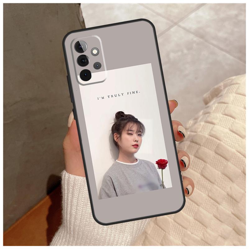 

IU Lee Ji Eun Korean Star For Samsung Galaxy A14 A34 A54 A06 A16 A26 A36 A56 A12 A32 A52 A13 A33 A53 A15 A35 A55 Case Samsung A36