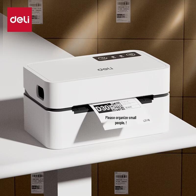 Deli GE390 High-Speed Thermal Label Printer CN plug (adapter included)
