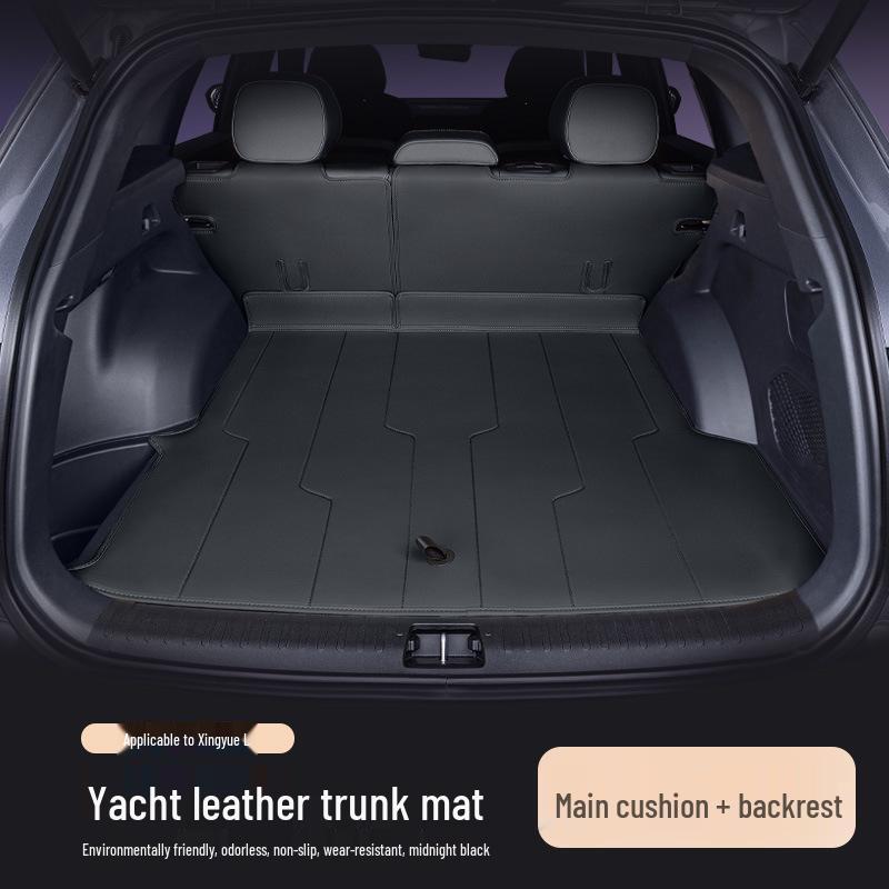 Xingyue L Trunk Mat: Full Coverage for 26 Geely Models, Original Car Color