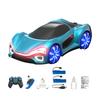 Remote Control Concept Car Toy with LED Light Spray Dual Controller 4WD New Energy Vehicle Rechargeable Toddlers 2.4GHz RC Drift Racing Car