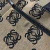 LOEWE Anagram logo Hand Bag Bag Tote Bag Business bag Leather/Canvas Black