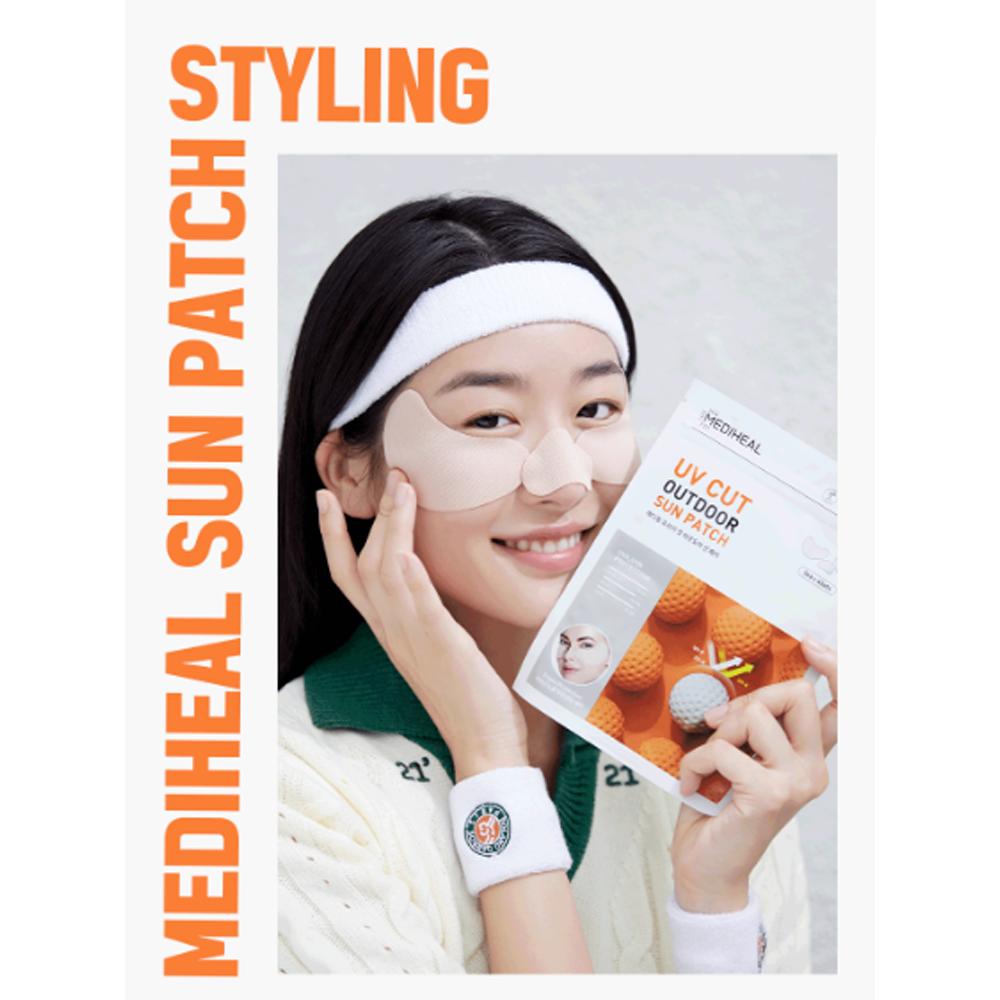 UV Cut Outdoor Sun Patch 3ea x 4Sets