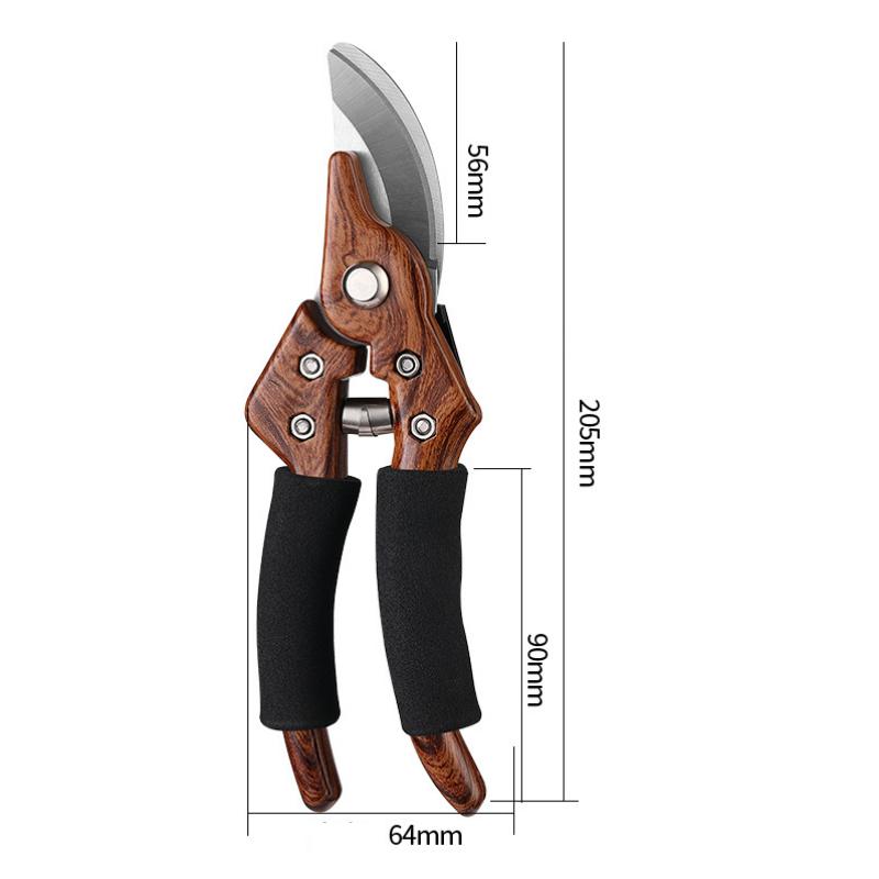 Professional Easy To Operate Pointed Gardening Pruning Shears Thin Fruit Shears Reduce Plant Damage Sharp Garden Shears