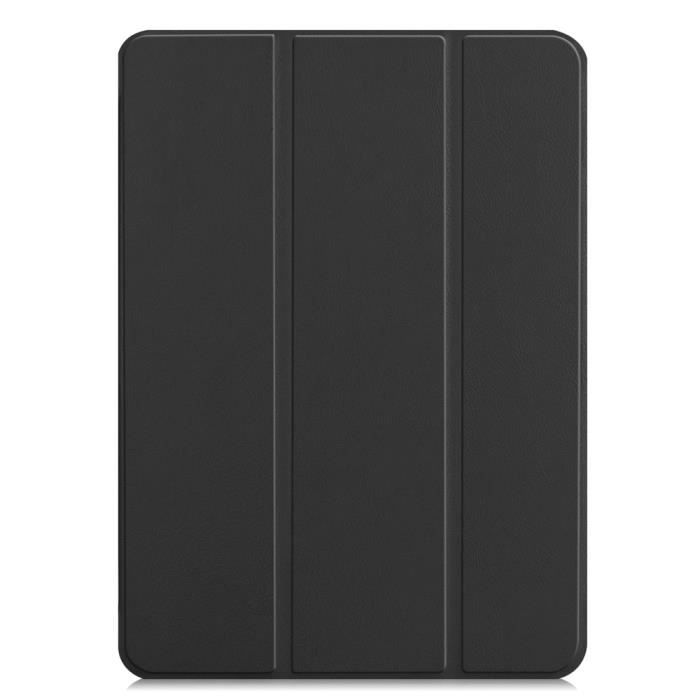 Coque iPad Pro 11" - MOONMINI - Tri-Fold Slim Fit - Cuir PU - Noir