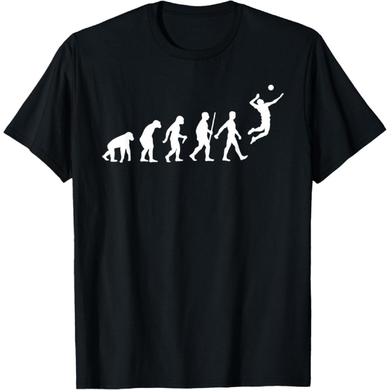 Смешной волейбольный арт для мужчин и женщин, спортивная футболка для волейбола(1) S