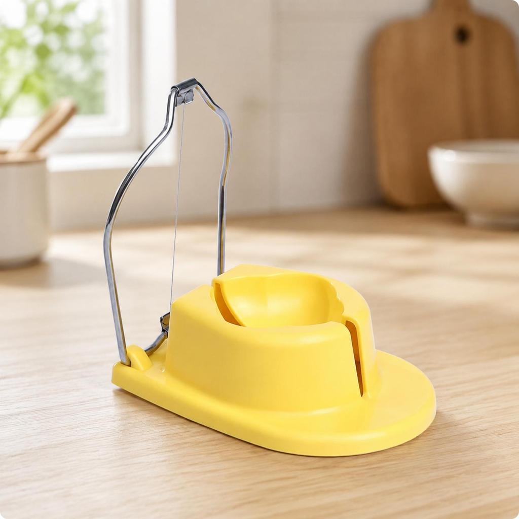 Egg with Stainless Steel Wire Ergonomic Non-Slip for Salads