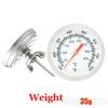 52mm Oven Thermometer Barbecue Smoker Grill Temperature Gauge Meter BBQ Meat Thermometer Cooking 50-400/50-500 Degrees Celsius