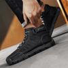 Mens Handmade Boots Pattern Leather Comfy Soft Sock Ankle Boots Autumn /Winter Men Boots Men Winter Boots
