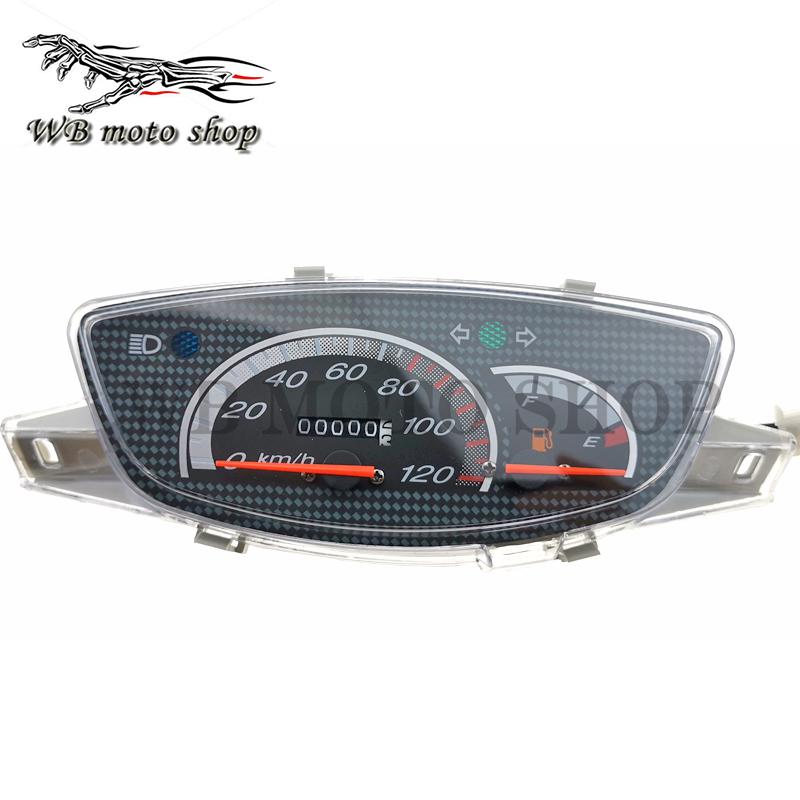 

Спидометр для мотоцикла Honda DIO 50 AF27 AF28 ZX50 AF34 AF35 120 км одометр приборная панель в сборе 120km