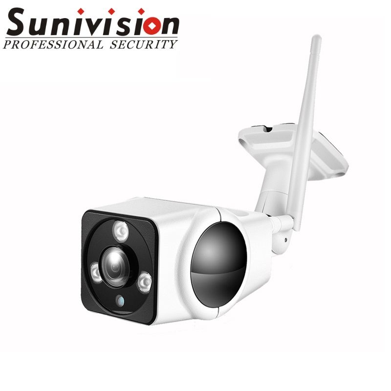 Câmera de Segurança Inteligente HD-IP 4G GSM 2.0 Megapixel Full HD 1920x1080p Infravermelho Wifi
