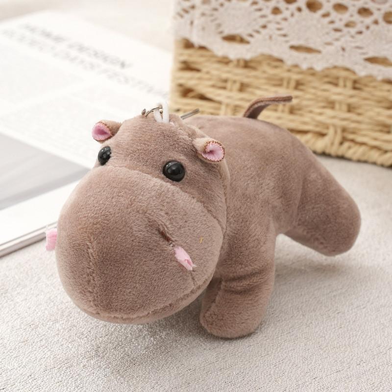 Soft And Cuddly Plush Animal Keychain For Kids Cute Jungle Safari Design